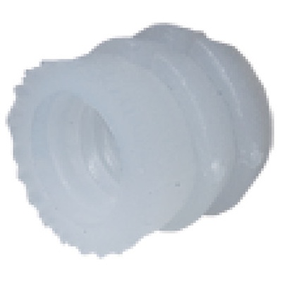 Glue-in sleeve with internal thread, plastic (polyamide) photo 2 Glue-in sleeve with internal thread, plastic (polyamide) photo 2