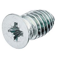 Euro screw, Häfele Varianta, PZ, steel, for honeycomb panels