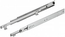 Ball bearing runners, full extension, Accuride 3301-60, load-bearing capacity up to 60 kg, steel, for surface mounting
