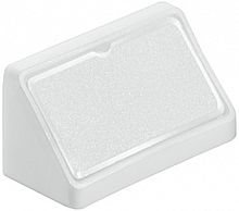 Universal corner connector, width 44 mm, with cover cap
