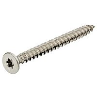 Chipboard screw, Hospa, stainless steel, countersunk head, PZ, fully threaded