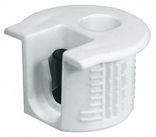 Connector housing, Rafix 20 N system, without dowel, zinc alloy, with ridge
