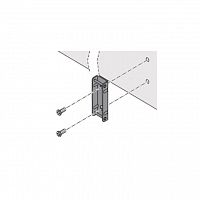 Front fixing brackets, front fix, Free Fold flap fitting