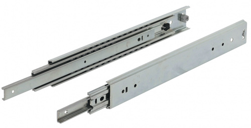 Ball bearing runners, full extension, steel