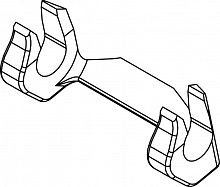 Opening angle restrictor, up to 90°