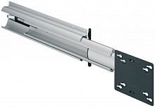 Extending TV turntable, for screw fixing to the side panel