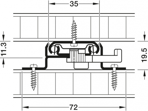 Soft Roller runners, steel, galvanised photo 4 Soft Roller runners, steel, galvanised photo 4