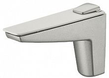 Bracket for wooden and glass shelves