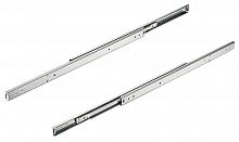 Ball bearing runners, full extension, Accuride DZ 2431, load-bearing capacity up to 20 kg, steel, side mounting