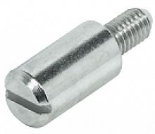 Shelf support, for screwing into Ø 5 mm spreading sleeve, steel