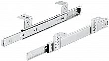Ball bearing runners, shelf and drawer runners, single extension, Accuride 2109, load-bearing capacity up to 34 kg
