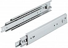 Ball bearing runners, full extension, load-bearing capacity up to 230 kg, steel