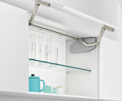 Lift-up flap fitting, Häfele Free Swing photo 5