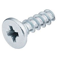 Euro screw, Häfele Varianta, cylindrical head, PZ, steel, fully threaded, for Ø 3 mm drill holes in wood