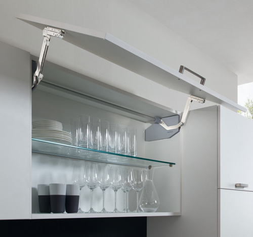 Lift-up flap fitting, Häfele Free Swing photo 4