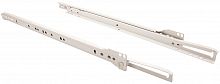 Roller runners, Häfele Matrix Runner R S15, single extension, load-bearing capacity 15 kg, steel, surface mounting
