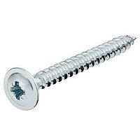 Rear panel screw, steel, zinc plated
