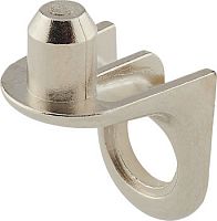 Shelf support, for screwing into Ø 5 mm drill hole, zinc alloy