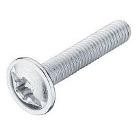 Threaded screw, flat head, TS 20 T-star drive, M4, zinc plated