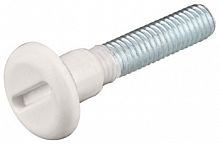 Connecting screw, M6 thread, steel/plastic