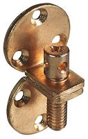 Hamburg-style cabinet connector, steel