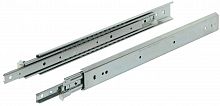 Ball bearing runners, full extension, two-way travel, load-bearing capacity up to 100 kg, steel, side mounting