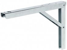 Bracket, load-bearing capacity 60 kg per pair, folding, steel