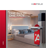 One Room. One Face. Ассортимент Hafele для отелей