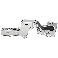 Петля мебельная  M310SM 110° вкладная  48/6 мм  угол открывания 110° с плавным закрыванием, никелированная